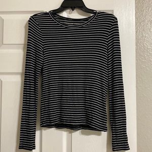 Long sleeve rib shirt
